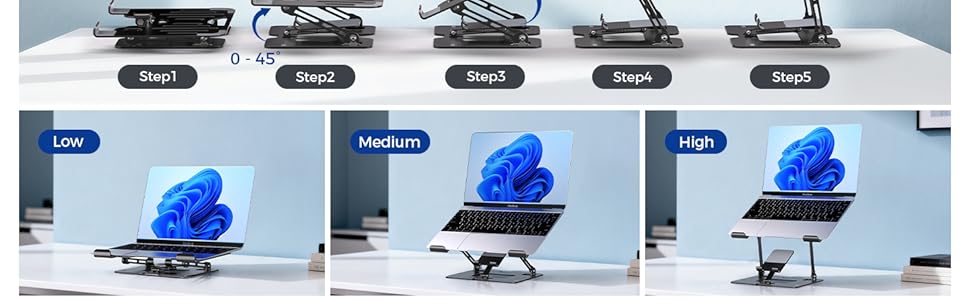 laptop riser for desk