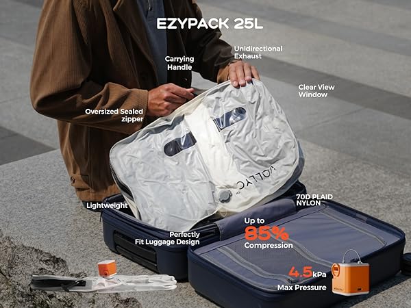 travel vacuum bags with pump
