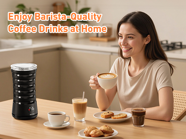 milk frother and steamer