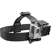 Reflex Camera Action Camera/GoPro Head Mount Compatible with GoPro Hero 13/12/11/10/9/8/7/6/5/4/3...