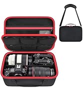 Camera Case for Canon EOS Rebel T7/R50/R6 Mark II/R100, for Sony Alpha 7 IV/ ZV-E10/ A6400/ A6700...