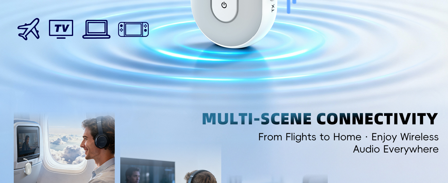 bluetooth transmitter receiver bluetooth transmitter for airplane bluetooth headphone adapter