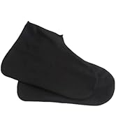 Reusable Non-Slip Rain Shoe Covers, Waterproof Overshoes for Men &amp; Women, Travel-Friendly Protect...