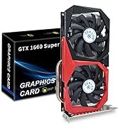 ZER-LON GeForce GTX 1660 Super 6GB Graphics Cards, GDRR6 192Bit PCIE 3.0X16 Computer Gaming Gpu, ...