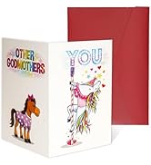Funny Mothers Day card, Gifts For Mom From Son, Daughter, Kid, For Wife, Cute Unicorn Mom Card, U...