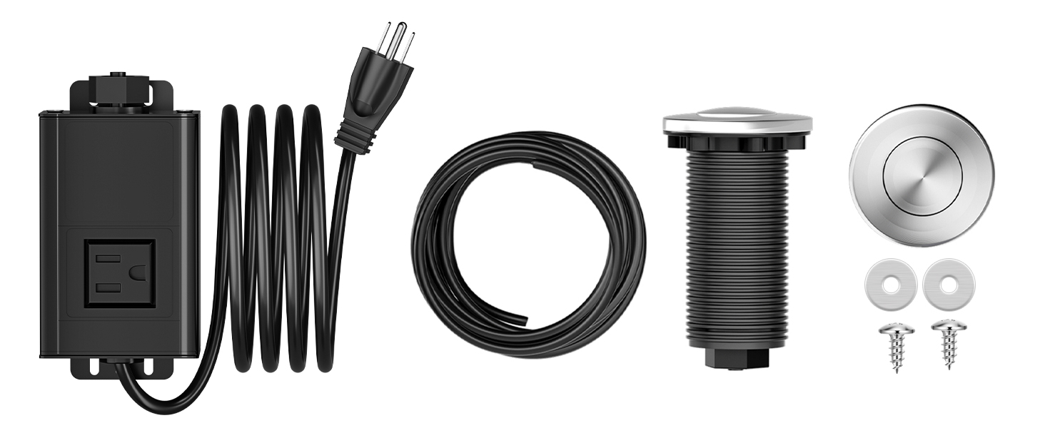 garbage disposal button