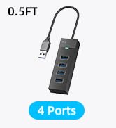 4 ports usb hub