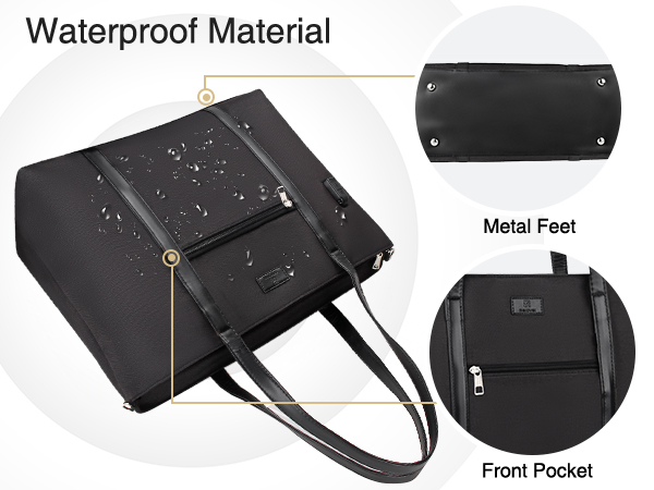 Laptop bag waterproof function