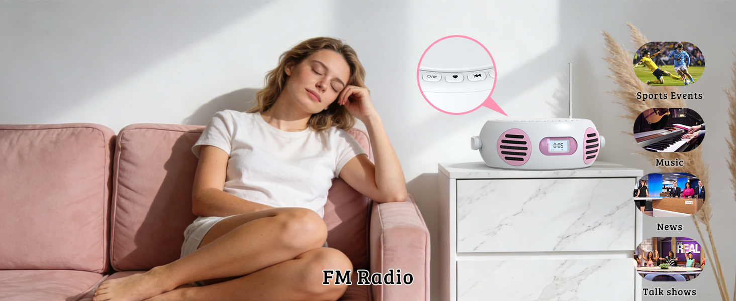 cd player with speakers