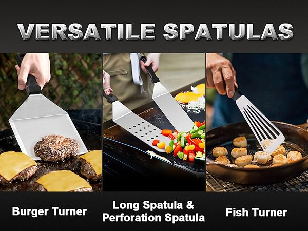 griddle accessories kit for blackstone flattop spatula smash burger press 35Pcs basting cover