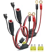 YHPWOQ 2 Pack 14AWG GC002 X-Connect Compatible with NOCO Battery Charger Accessories, M6 (1/4in) ...