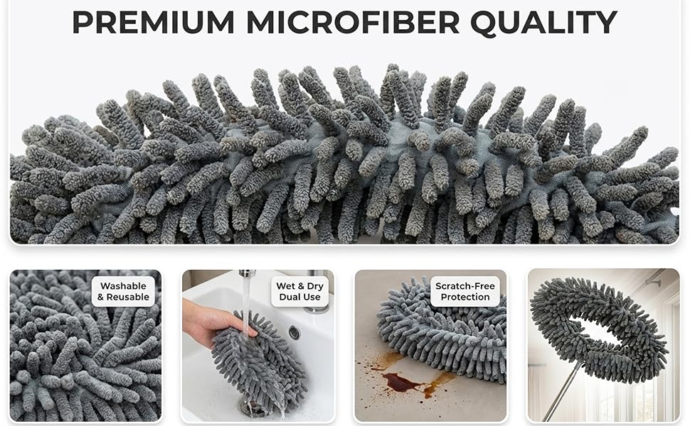 Ceiling fan duster kit 4