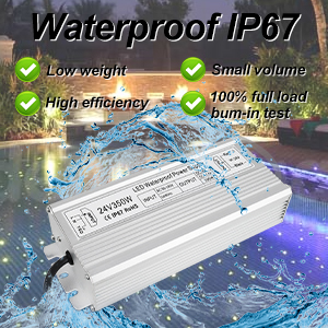 350W waterproof power supply