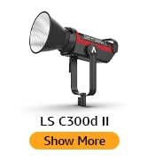 Aputure LS C300D Mark II COB Light Storm 350W 55000lux Daylight Balanced Led Video Light V-Mount ...