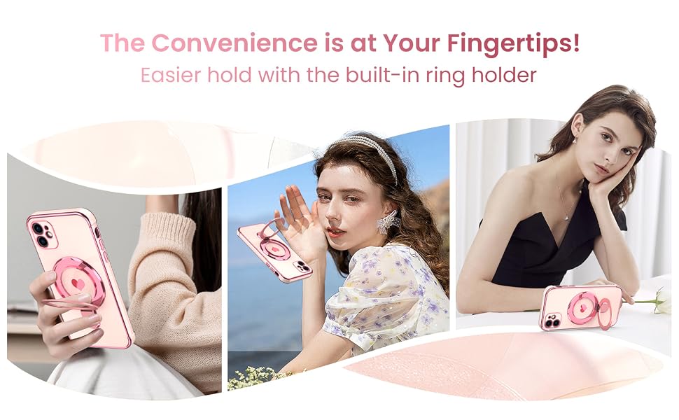 A Phone Case Designed Specifically for Women, Stylish and Cute, Lightweight and Portable