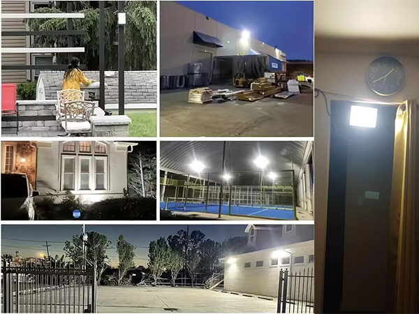 Customer 100W LED Flood Light Work Light