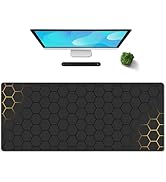 Galdas Gaming Mouse Pad XXL XL Large Long Extended Big Mousepad Non-Slip Rubber Keyboard Mouse Pa...