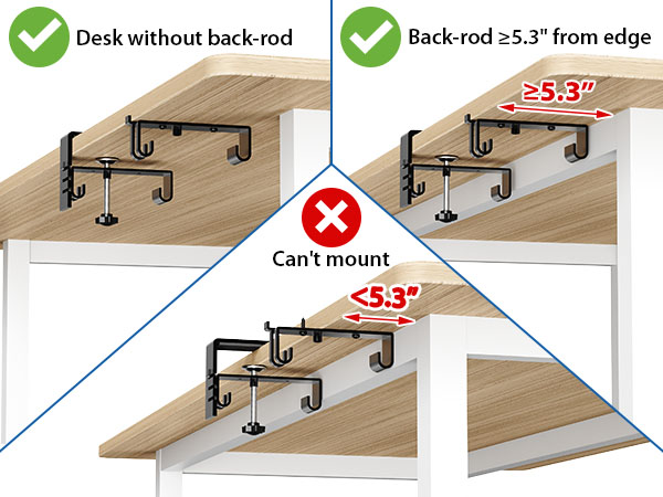 standing desk cable management