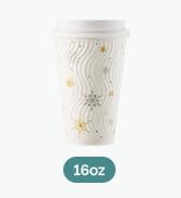 16oz christmas coffee cups