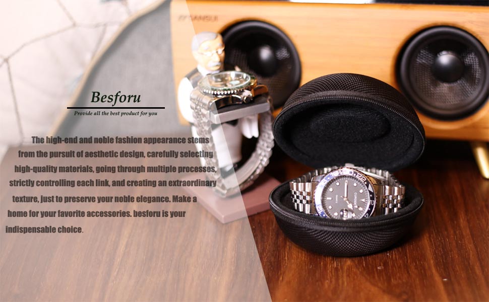 The watch travel case is the perfect gift for special person in your life.
