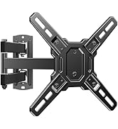 HUANUO Single TV Monitor Wall Mount Bracket for 17 to 34 Inch Screens, Holds up to 44 lbs, Full M...