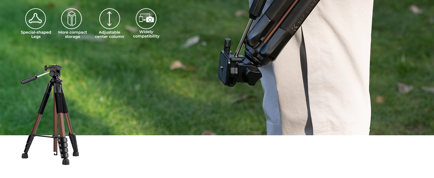 K&amp;F Concept Camera Cellphone Tripod