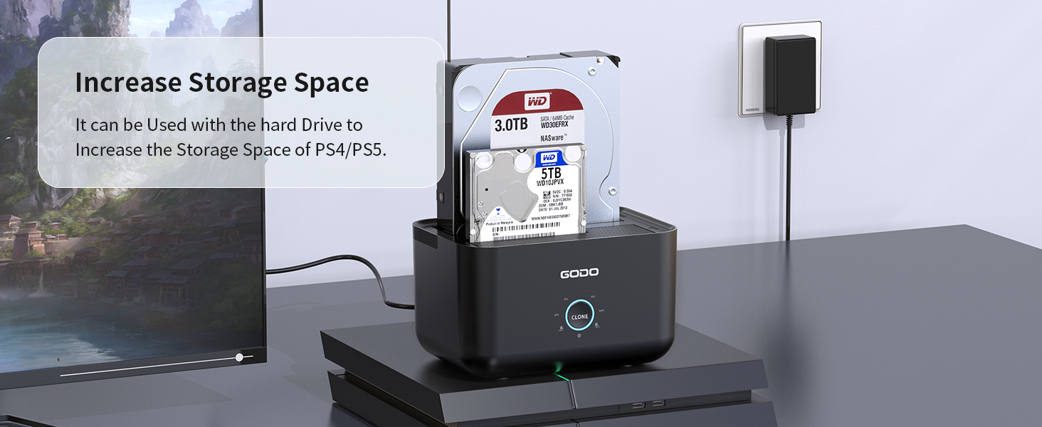 2.5 external hard drive docking station