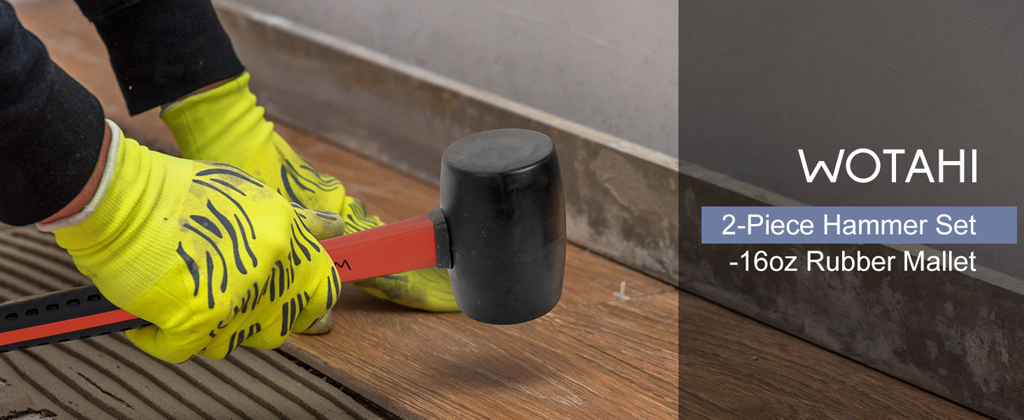 rubber mallet hammer set