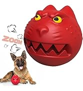 bobosogo Dog Toys for Aggressive Chewers, Squeaky Dog Chew Toys for Large Breed, Tough Indestruct...