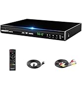 Blu Ray DVD Player, WISCENT Full HD 1080p Home Theater Disc System, Region A/1 Blu-Rays,HD Blu-Ra...