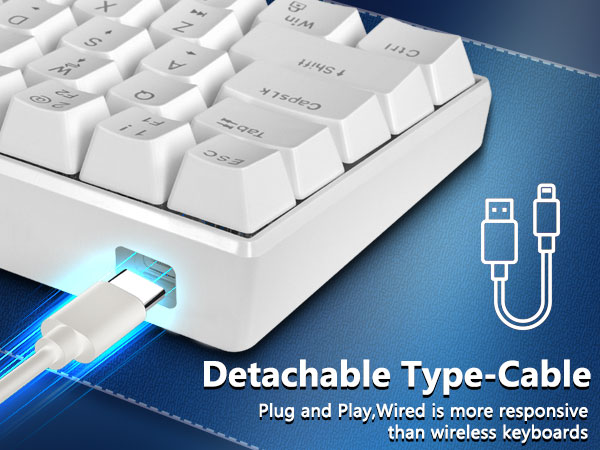 60% Wired Mechanical Keyboard