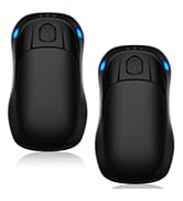 Hand Warmers Rechargeable, MKG 2 Pack Electric Handwarmers with 20Hrs Long Lasting and 3 Levels Q...