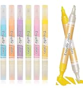IOMDRWU Erasable Highlighters, Dual Tip Bible Highlighters Erasable,Aesthetic Highlighter Assorte...
