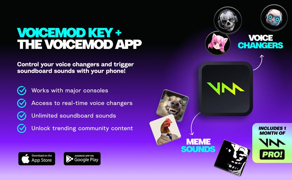 control your voice changers and trigger soundboard sounds with your phone