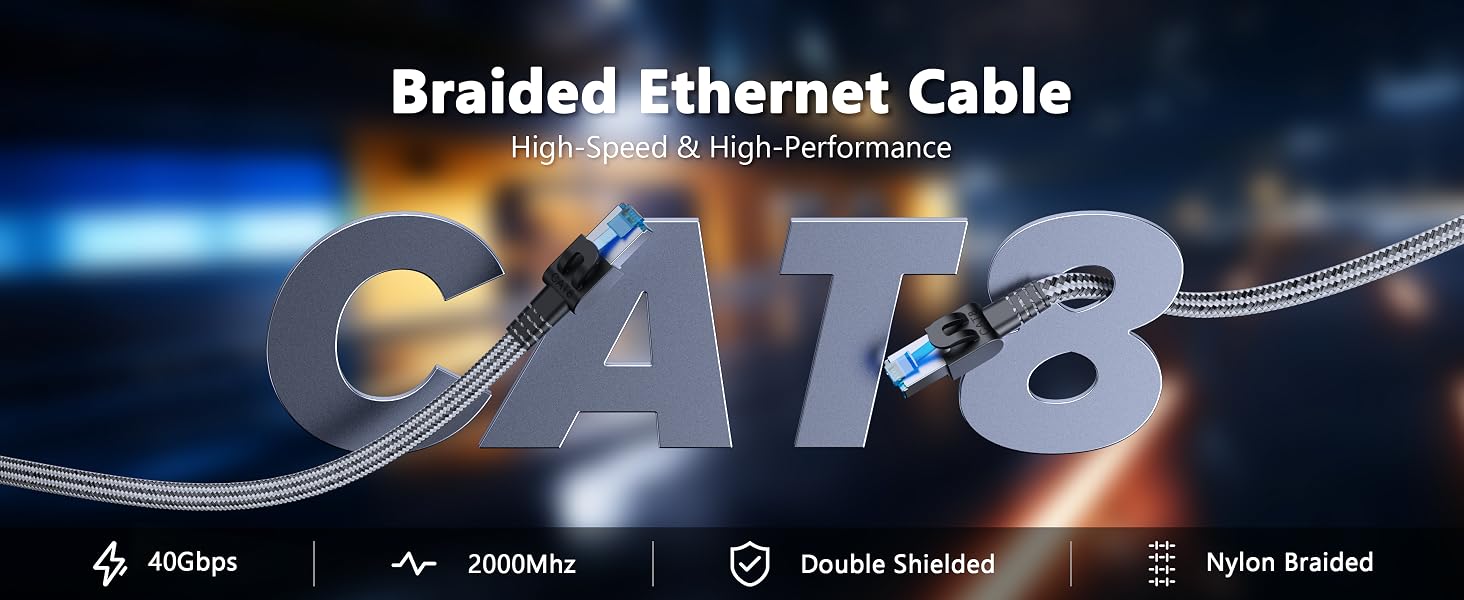 Cat 8 Ethernet Cable