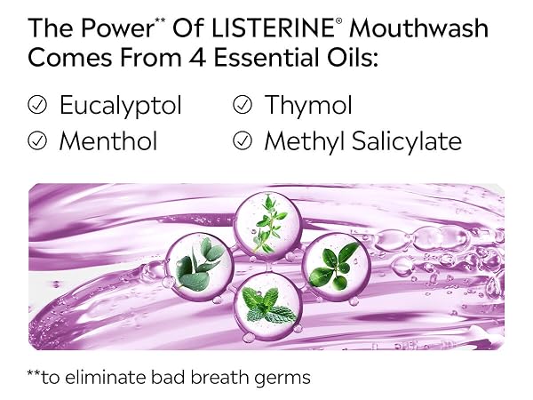 kills 99.9% of germs that cause bad breath