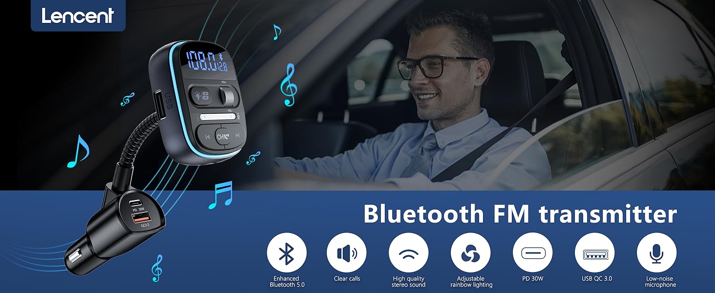 Bluetooth FM transmitter