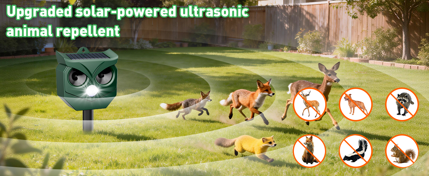 Ultrasonic Animal Repeller