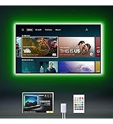 LED Lights for TV, MYPLUS Led TV Backlight for 60-70 Inch TV with Remote Control 13 Color, 6 Scen...