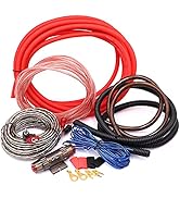 4 Gauge Audio Amplifier Installation Wiring Systems KIT,Make Connections and Brings Power to Your...