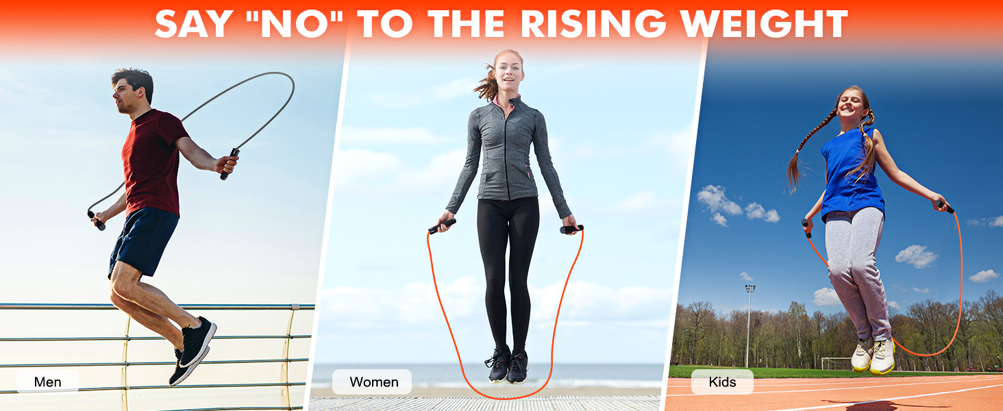 weighted jump rope for women