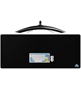 Cacoy Extended Gaming Mouse Pad, 55.1"x23.6" Office Computer Desk Pad, Stitched Edges Large Mouse...