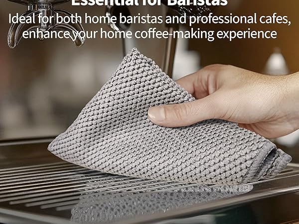 bambino steam wand expresso machine acceessories espresso wand towel microfiber cleaning espresso