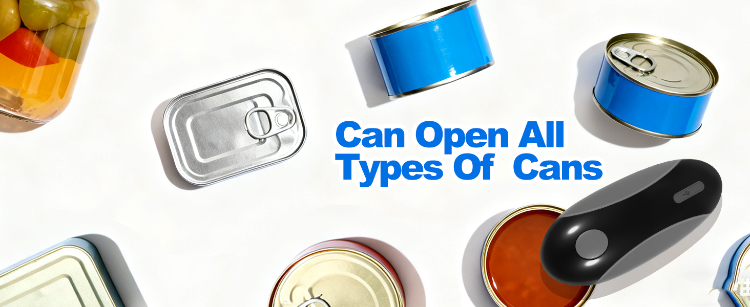 Automatic Can Opener Electric with Smooth Edge
