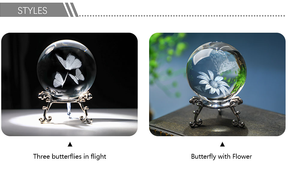 Butterfly Crystal Ball