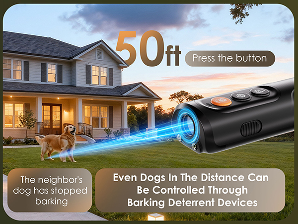 ultrasonic dog bark deterrent