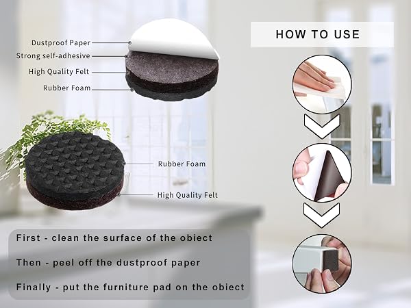 Non Slip Furniture Pads