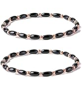 Drkao Magnetic Therapy Anklet Copper Magnetic Anklets for Women Magnet Better Christmas Gift for ...