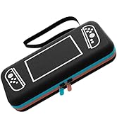 Ekoomar Carrying Case for Nintendo Switch 2 - Official Travel Pouch 2025 with 10 Game Slots - Min...