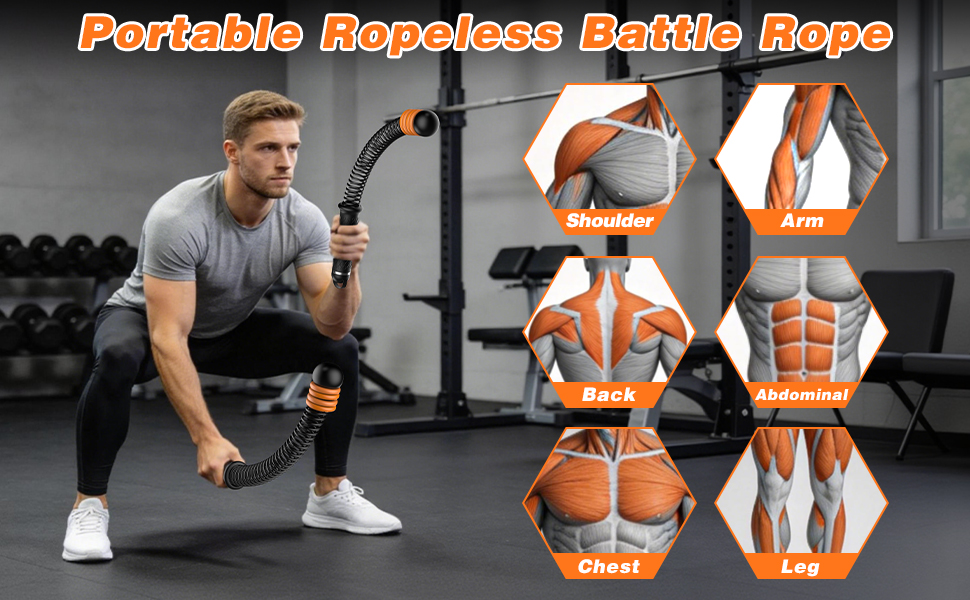 cordless battle ropes